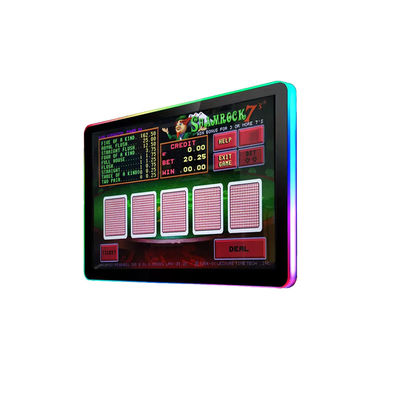 21.5Inch Led Light Multi Touch Capacitive Touchscreen Dengan USB RS232 Kompatibel Dengan 3M Untuk Game Machine
