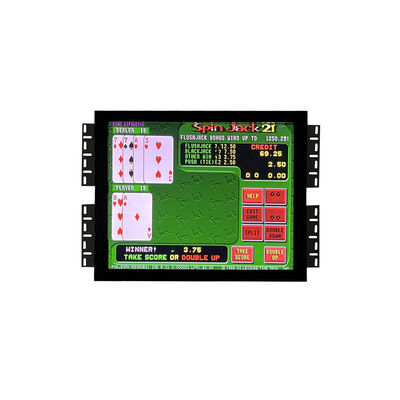 19 inci Tinggi 4:3 Definisi Tempered Glass IR Gaming Touch Monitor Untuk Pog / Wms