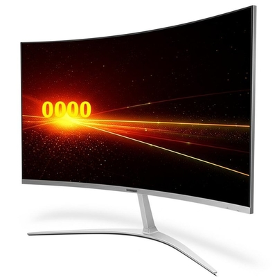 Single-touch multitouch opsional Curved Gaming Screen 1000 1 Rasio Kontras Untuk Seri Gaming
