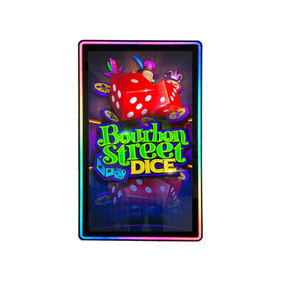 32 Inch LED Light PCAP Touch Screen Game Touch Monitor LED Bar Firelink Layar vertikal asli