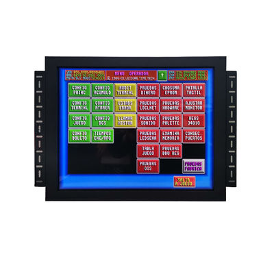 17inch VGA / CGA Signal Input Gaming Infrared Touch Screen Monitor Untuk Beberapa Aplikasi