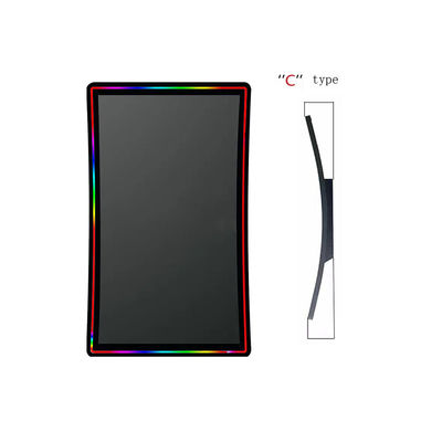 43inch 1500R Curvature Capacitive Curved Touch Monitor untuk kontrol sentuhan yang halus dan akurat