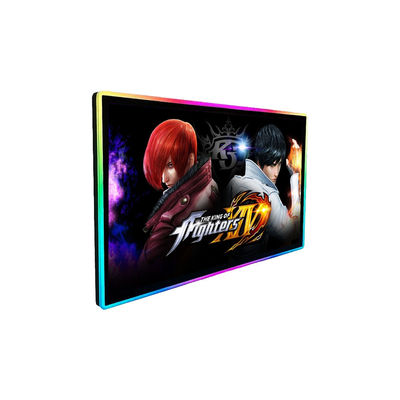 43 inci 4K Capacitive Touch Gaming Monitor Dengan Side Edge LED Bezel Untuk Digital Signage Interaktif