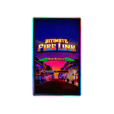 23.8' PCAP 3M/ELO Touch Gaming Monitor Side LED Bar Untuk Slot Gaming