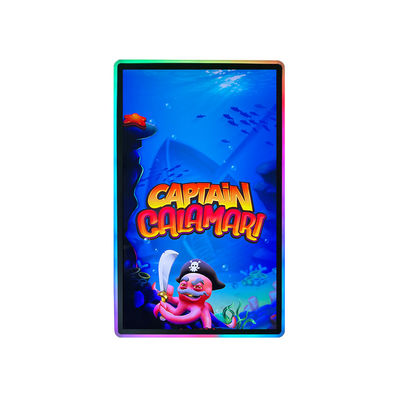 43 inci 4K Capacitive Touch Gaming Monitor Dengan Side Edge LED Bezel Untuk Digital Signage Interaktif