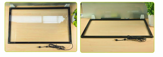 23.8inch PCAP Ir Frame layar sentuh / FCC CE Multi Touch Overlay