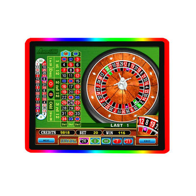 19 Capacitive Touch Screen Monitor Lampu LED Ring Untuk POG/WMS Gaming Monitor