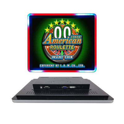 19 Capacitive Touch Screen Monitor Lampu LED Ring Untuk POG/WMS Gaming Monitor