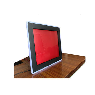 1280×1024 Rasio Kontras 19inch Infrared Touch Screen Monitor Dengan Side+Edge LED Bezel