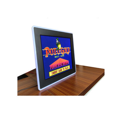 1280×1024 Rasio Kontras 19inch Infrared Touch Screen Monitor Dengan Side+Edge LED Bezel