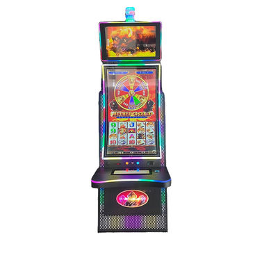 110V/220V Metal Cabinet Slot Machine 43 Inch Curved Gaming Touch Monitor