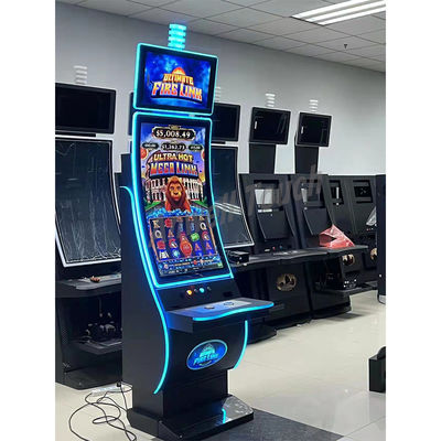 110V/220V Metal Cabinet Slot Machine 43 Inch Curved Gaming Touch Monitor