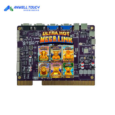 HET Skill Megalink Game Mega Link 6in1 Pcb Game Board US PLUG
