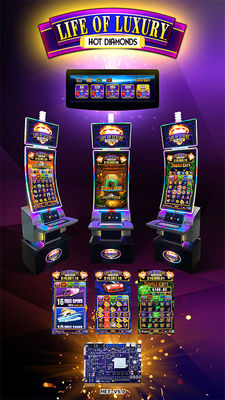 Skill Game PCB Board Multiple Games Life Of Luxury Hot Diamond 2in1 Untuk Gameroom
