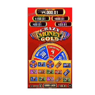 Vertical Skill Game Pcb Board Crazy Money Gold Untuk Mesin Game
