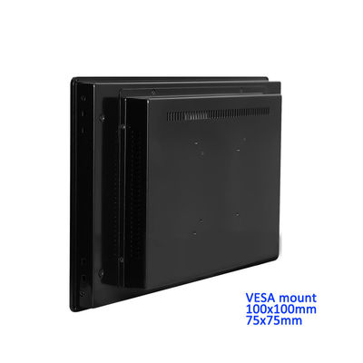 Embedded Industrial Touch Monitor PCAP 19 Inch Buckle Dengan HD-MI VGA USB Interface Layar LCD 1280*1024