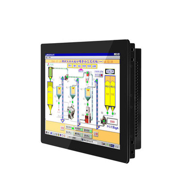 Embedded Industrial Touch Monitor PCAP 19 Inch Buckle Dengan HD-MI VGA USB Interface Layar LCD 1280*1024