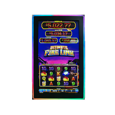 43inch Gaming Ir Touch Monitor Side Edge LED Bezel Untuk Kios Interaktif Dan Mesin Game