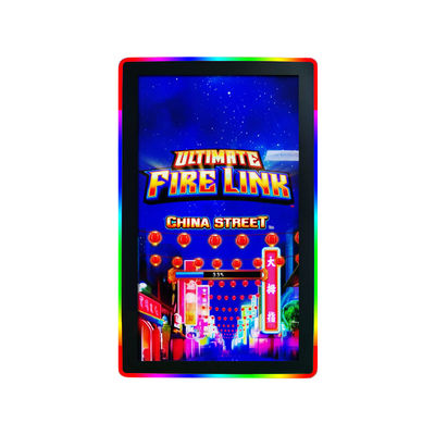WMS/POG/Firelink Game Infrared Touch Screen Monitor 32 inci Dengan Lampu Sisi LED