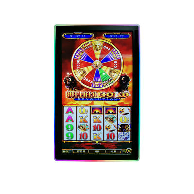 43inch WMS / POG / Firelink Game Infrared Touch Screen Monitor Dengan Lampu Sisi LED