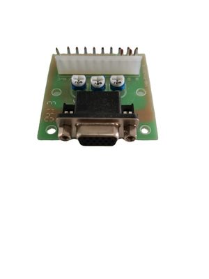VGA RGB CGA Konektor Untuk POG POT O Gold Signal Converter PCB Board Spare Parts