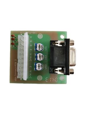 VGA RGB CGA Konektor Untuk POG POT O Gold Signal Converter PCB Board Spare Parts