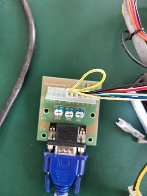 VGA RGB CGA Konektor Untuk POG POT O Gold Signal Converter PCB Board Spare Parts