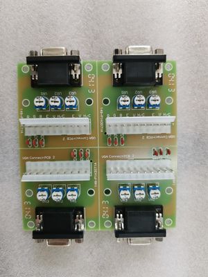 VGA RGB CGA Konektor Untuk POG POT O Gold Signal Converter PCB Board Spare Parts