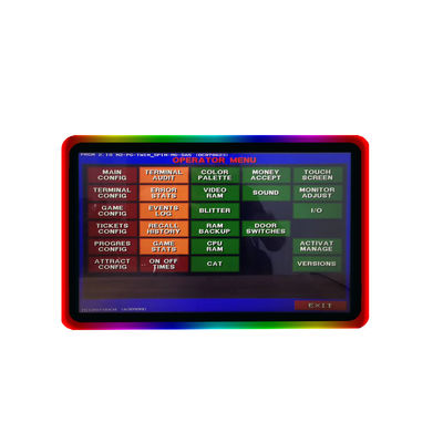 27 Inch 1920*1080 Waterproof Pcap Touch Screen Monitor Dengan Multi Capacitive Touch Screen