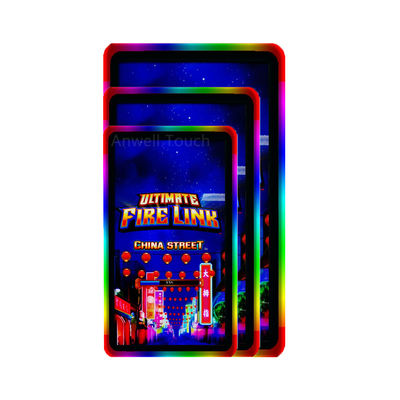 32 Inch Capacitive Touch Screen Monitor Side LED Light Untuk POG WMS FOX Firelink Games