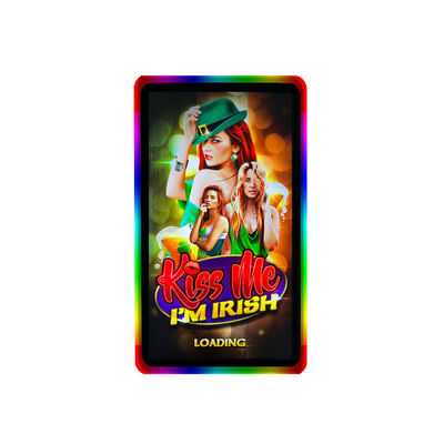 32 Inch Capacitive Touch Screen Monitor Side LED Light Untuk POG WMS FOX Firelink Games