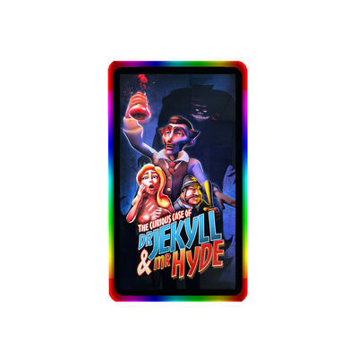 32 Inch Capacitive Touch Screen Monitor Side LED Light Untuk POG WMS FOX Firelink Games