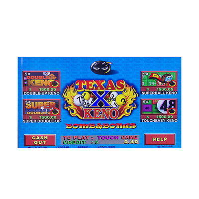 TEXAS KENO 4 Hearts Pcb Game Board 0.5kg Untuk Dijual Arcadesd Pcb