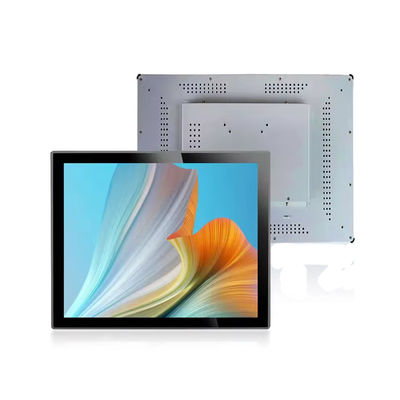 17" 4:3 Rasio layar Outdoor IP65 1000 Nits Waterproof Touchscreen Display PCAP layar sentuh Monitor
