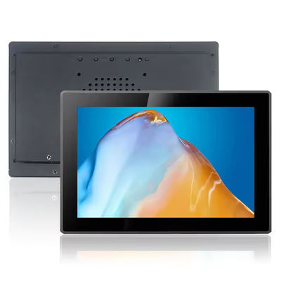Ukuran Kecil 7 Inci Industri Open Frame Touch Screen Monitor Kecerahan Tinggi 800 Nist Cahaya Matahari Bisa Dibaca Kapasitif
