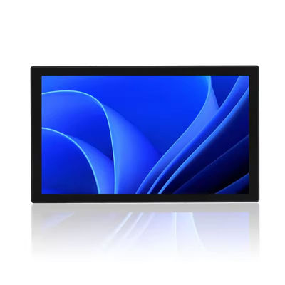 17.3Inch HD 1920x1080 Waterproof Industrial Flat Panel Monitor 1000Nits Multi Touch Kapasitas