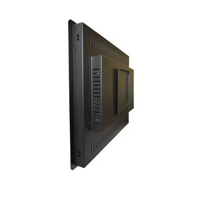 16.7M Industrial Touch Screen Pc Open Frame 17 Inch Monitor Layar Sentuh Kapasitif / Resistif