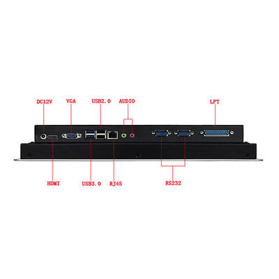 17 inci 1280 X 1024 layar sentuh kapasitas industri semua dalam satu dengan Windows OS