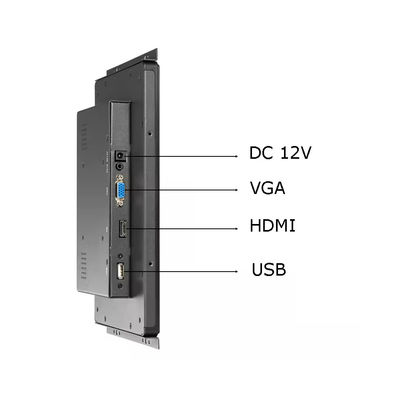 1920*1080 Open Frame Touch Screen Monitor 13 16:9 Rasio 13,3" IPS LCD Panel Monitor Komputer