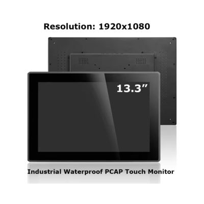 1920*1080 Open Frame Touch Screen Monitor 13 16:9 Rasio 13,3" IPS LCD Panel Monitor Komputer