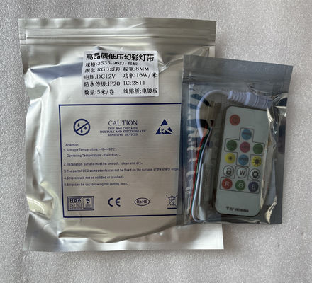 Gaming 96Lights Of 5M Rgb remote control IP20 16W/12V Led Strip remote control