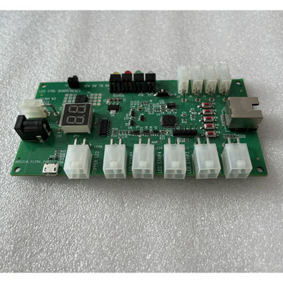 Green Gaming Led Lampu Controller Custom Pcb Board Kinerja Tinggi