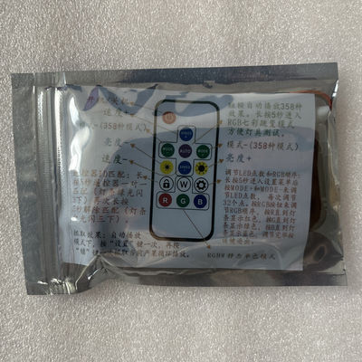 358styles Remote Control RGB Led Lampu Untuk Gaming RF Wireless