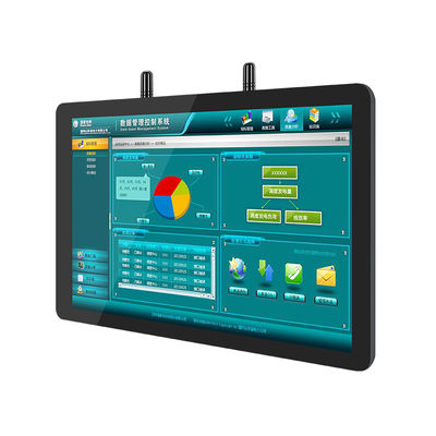 10.1Inch 1920*1200 All In One Industrial Touch Screen PC Hitam Untuk Windows Dan Linux