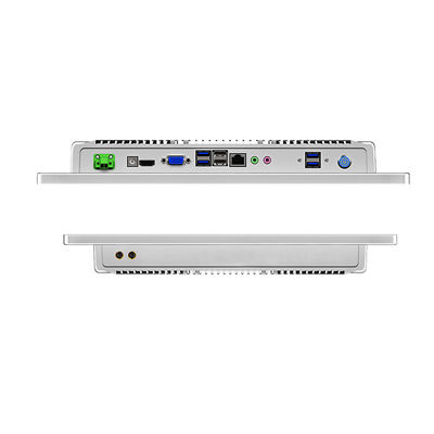 13.3 Inch Silver HD1920*1080 Industrial Capacitive Touch Screen All In One PC dengan Window OS