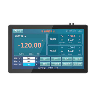 15.6 " Waterproof All In One Komputer Layar sentuh 1920 × 1080 FHD dinding dipasang