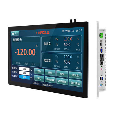 FHD layar sentuh PC All In One 15,6 " 1920×1080 5ms Waktu Tanggapan 300cd / M2