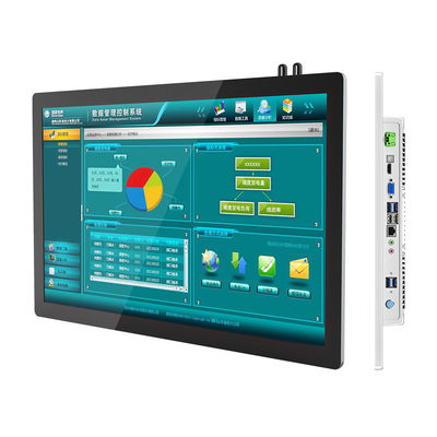 Dinding dipasang All In One Komputer Layar sentuh 1920×1080 FHD All In One PC 18.5 "