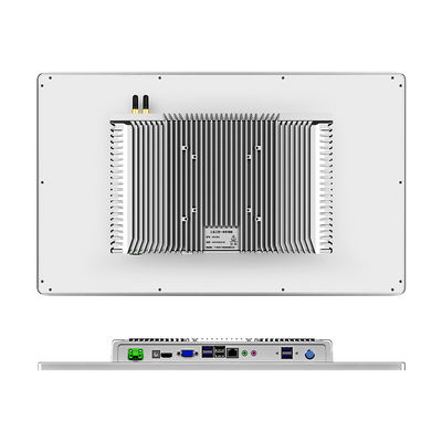 1920×1080 FHD All In One Pc Touch Screen 21,5 " Waterproof Bisnis Industri Digunakan Dinding
