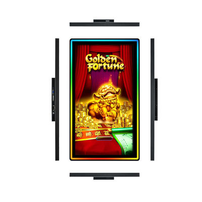 27inch Resistant Scratch Side Edge LED Touch Gaming Monitor Dengan Sertifikasi CE FCC RoHS